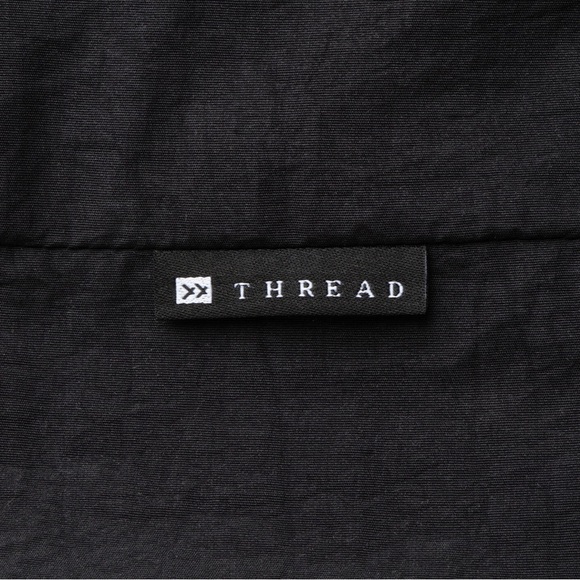 Thread Wallets - SMALL SLOUCHY SHOULDER BAG- BLACK - Picture 6 of 9